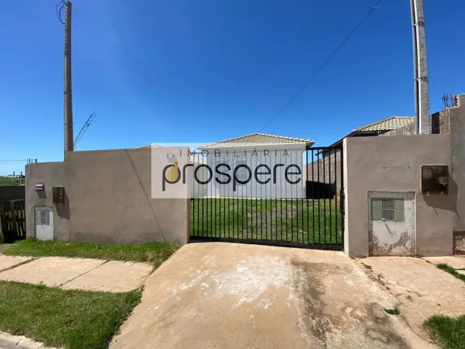 Casa para Locação em Presidente Prudente, Vida Nova Presidente Prudente II, 2 dormitórios,