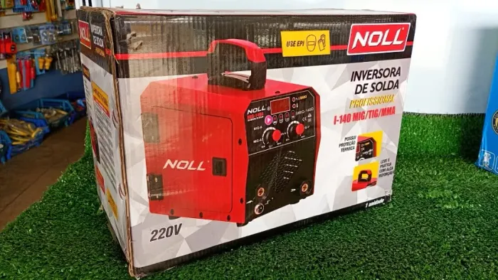 INVERSORA DE SOLDA NOLL 140A - MIG / TIG / MMA