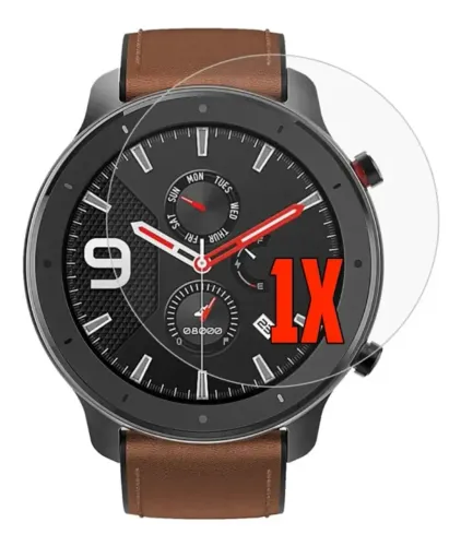 Película Para Amazfit Gtr 42mm De Vidro Temperado Proteção Película Para Amazfit Gtr 42mm