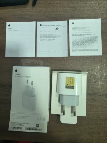 Fonte apple usb-c 20w original 