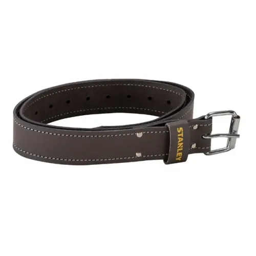 Cinto de Couro com Fivela e Regulagem Stanley STST1-80119