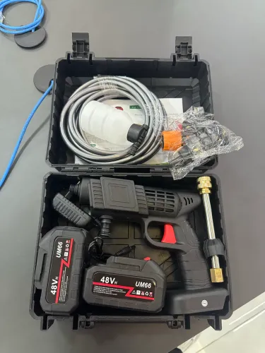 Lavadora alta pressão portátil sem fio a bateria
