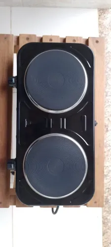 Fogão de Mesa Elétrico Duo Cook Inma (127V / 2 Bocas)