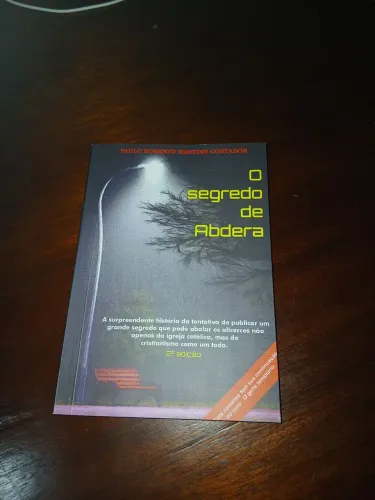 Livro. O Segredo de Abdera