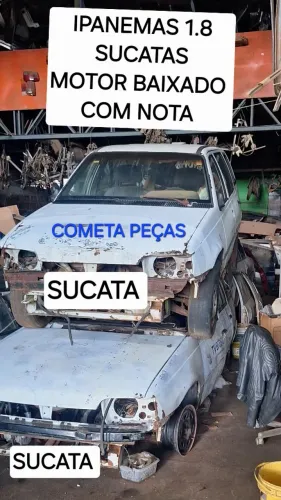 CP-58 Peças Kadett Ipanema 1.8 1996 - Frota Oficial (Radiobras)