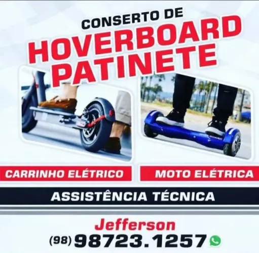Conserto de Hoverboard  e Patinetes Eletricas