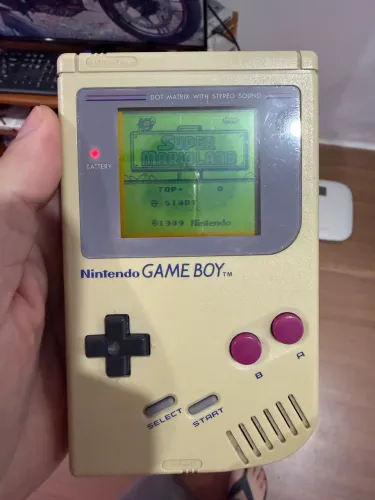 Nintendo game boy clássico + jogo