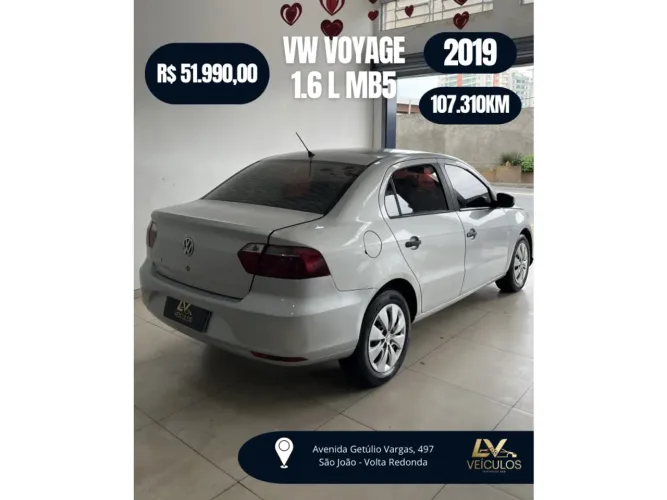 Volkswagen Voyage 1.6 MSI Flex 8V 4P 2019