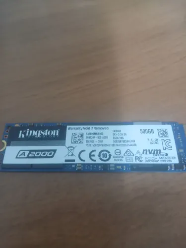 SSD NVME KINGSTON 500 GB