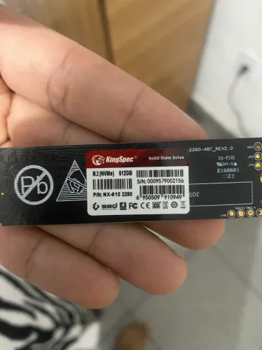 VENDO NVME COM DEFEITO