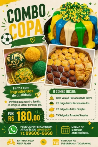 Bolos, Doces, Salgados