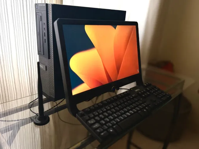 KIT PC Dell OPTIPLEX 3010 + Monitor + Acessórios (pronto para uso)