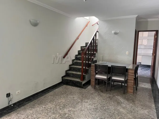 Sobrado para venda ou locação com 125m² são 3 suites 1 com sacada churrasqueira na Vila No