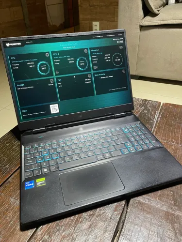 Notebook Gamer - RTX4060 - 16gb ddr5 - i7 13 geração - 512gb de SSD