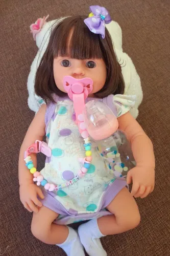 Bebê Reborne/ 100% Silicone/BH-MG