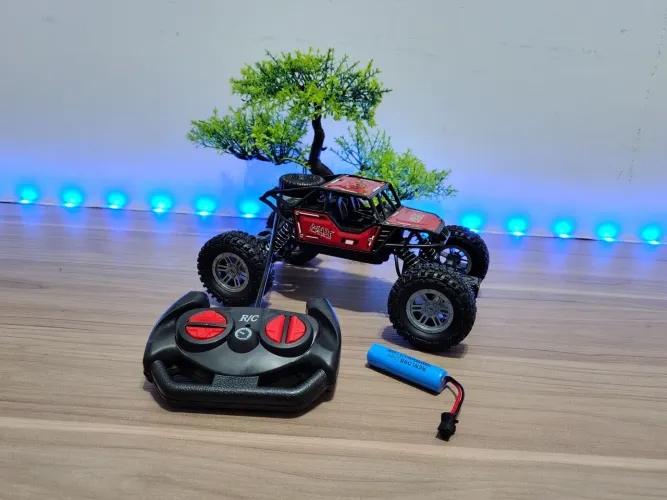 CARRINHO DE CONTEOLE REMOTO OFF-ROAD RECARREGÁVEL 