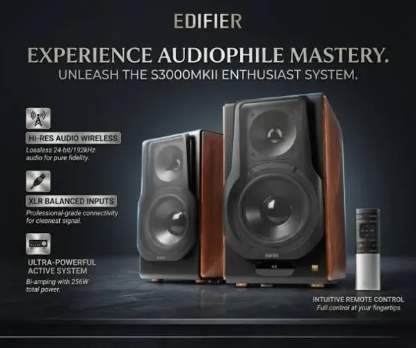 Monitores De Audio Edifier S3000 Mkll Aptx Hd Caixas De Som