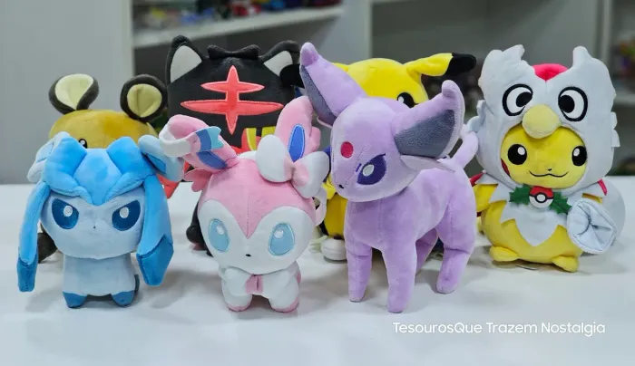 Pelúcias Pokémon Originais Pokémon Center Importadas (Valores na Descrição)