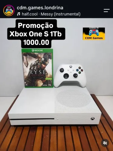 Promoção Xbox One S 1Tb 1000.00 - Não Aceito Oferta 