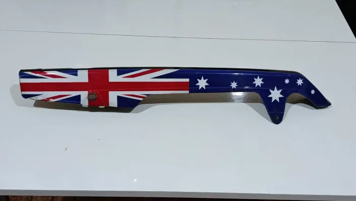 Capa da corrente bandeira Inglaterra Titan 125 e similares