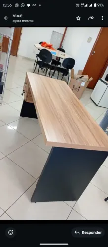 MESA RETA NOVA 40MM 1.50CM 2 GAV R$ 900,00 AVISTA *