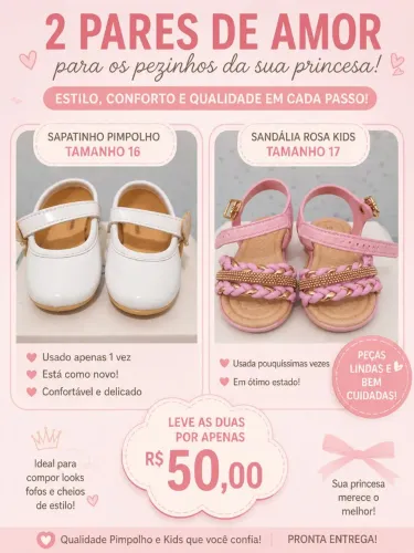 Sapatinho infantil 