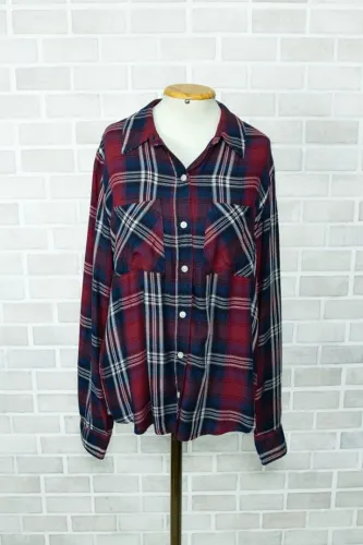 Camisa Xadrez Feminina Forever 21 - Tam M