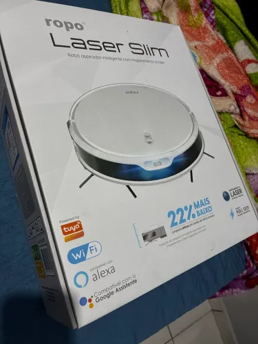 Robô aspirador ropo laser slim