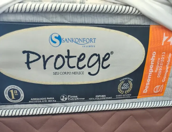 Colchão Casal Sankonfort Protege - Ortopédico (Suporta até 180kg)