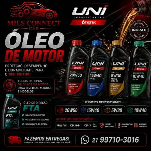  Óleos UNI Lubrificantes Ingrax