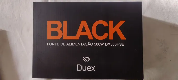 Caixa vazia de fonte ATX nova pra embalagem