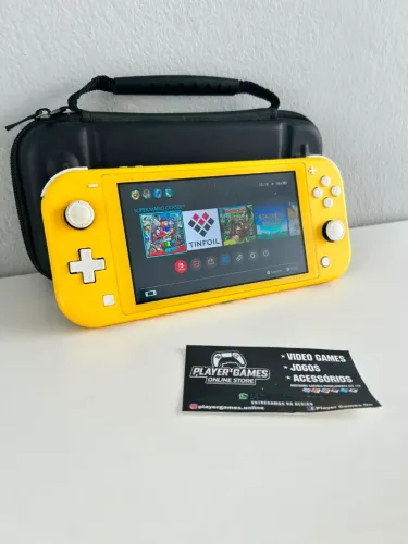 Nintendo Switch Lite DESBLOQUEADO 256GB (Aceito Cartão)
