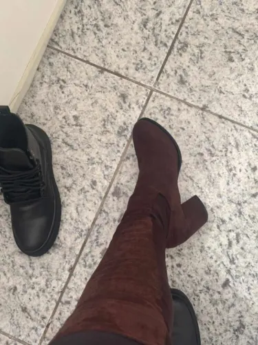 Botas Over-The-Knee de Salto Grosso