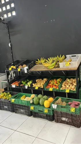 Expositor de frutas e verduras