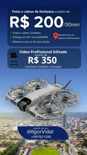 Filmagens Imobiliárias com drone!