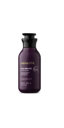 Hidratante desodorante corporal Uva Merlot 400ml