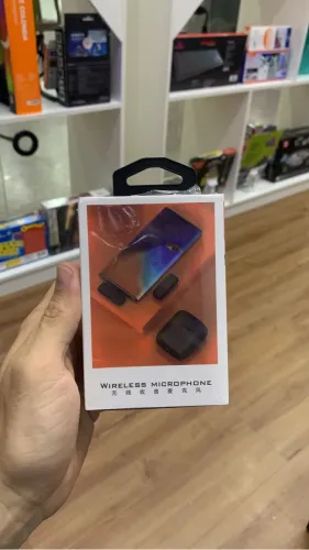 Microfone de lapela 