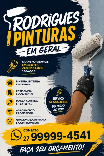 Pinturas em geral