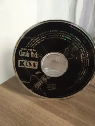 CD O Melhor do Classic Rock Vol. I Revista Kiss Ver Descrição