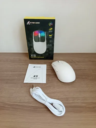 Mouse Gamer Attack Shark X5 - Novo, Lacrado