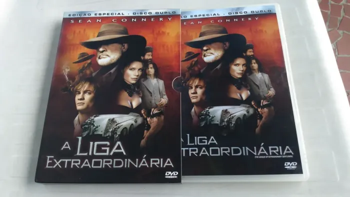 DVD original duplo a liga extraordinária.
