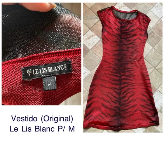 Vestido lelis Blanc P/ M