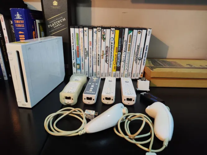 Nintendo Wii Desbloqueado - Kit Completo