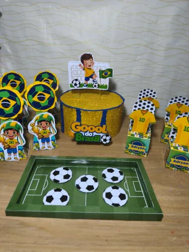 Personalizado copa do mundo futebol decoração 