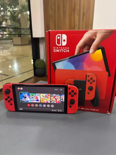 Nintendo Switch Oled desbloqueado com garantia - entrego