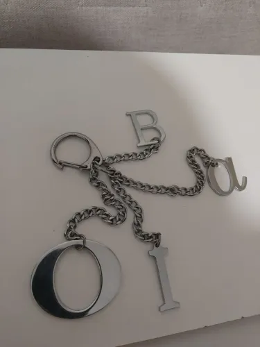 Chaveiro pingente de letras
