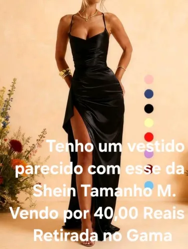 Vestido da Shein M 40,00 Reais