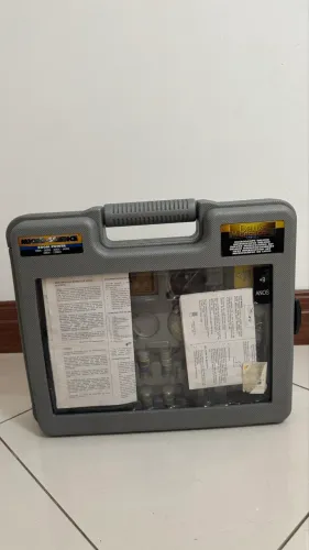 Kit microscópio - brinquedo para crianças 
