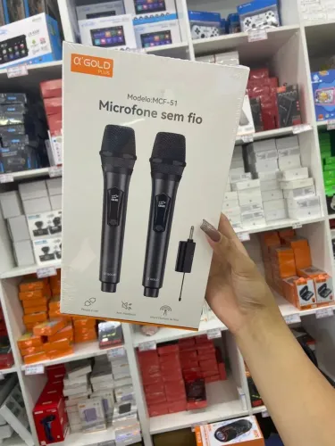 MICROFONE SEM FIO MCF51