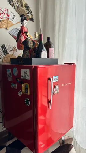Frigobar Brastemp Retrô Vermelho